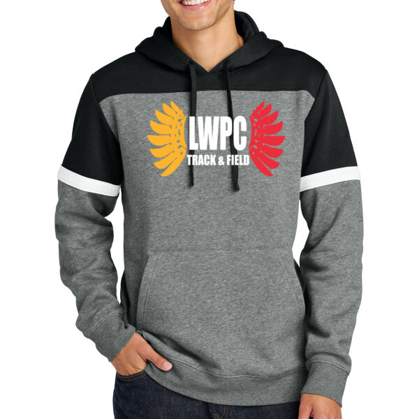 LWPC Girls Track 2026 Logo 1 - Drive Fleece Colorblock Hoodie Thumbnail
