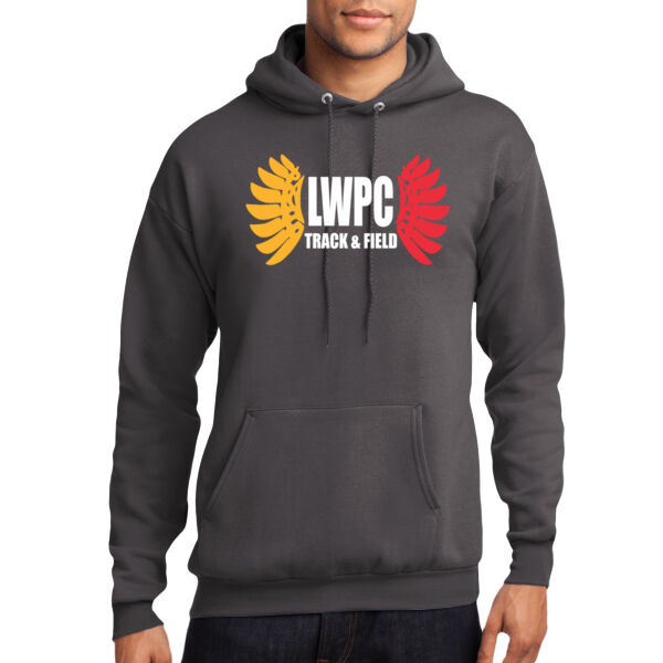 LWPC Girls Track 2026 Logo 1 - Core Fleece Pullover Hooded Sweatshirt Thumbnail