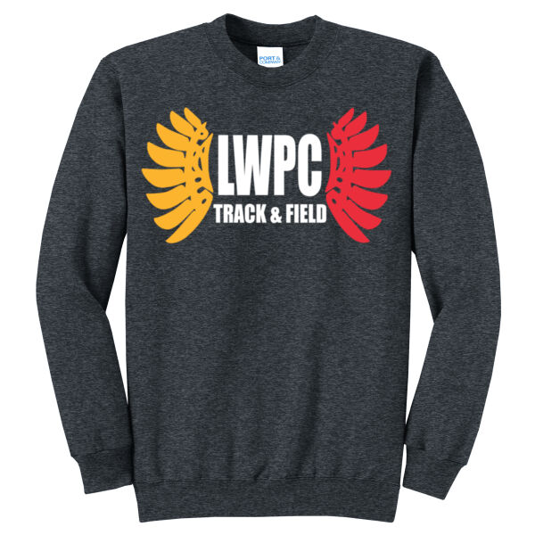 LWPC Girls Track 2026 Logo 1 - Core Fleece Crewneck Sweatshirt Thumbnail