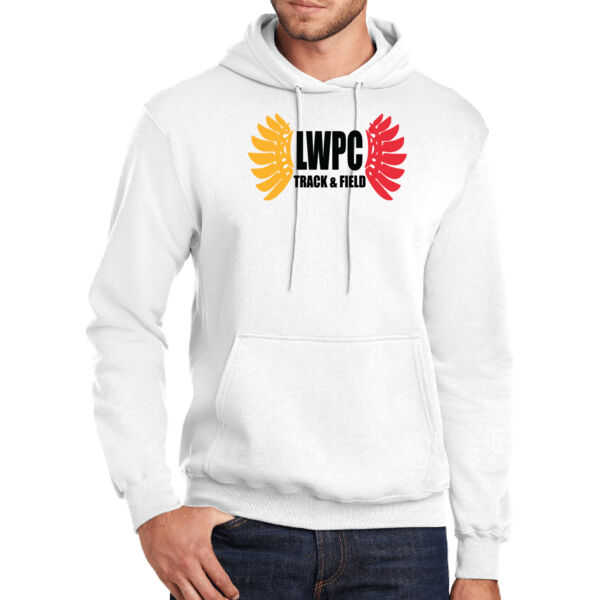 LWPC Girls Track 2026 Logo 1 - Tall Core Fleece Pullover Hooded Sweatshirt Thumbnail
