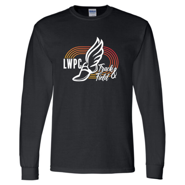 LWPC Girls Track 2026 Logo 2 - DryBlend® 50/50 Long Sleeve T-Shirt Thumbnail