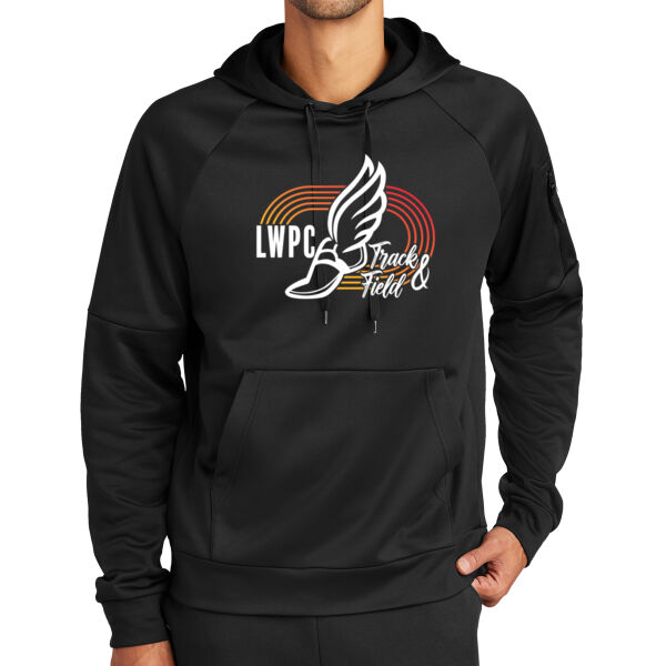 LWPC Girls Track 2026 Logo 2 - Therma FIT Pocket Pullover Fleece Hoodie Thumbnail