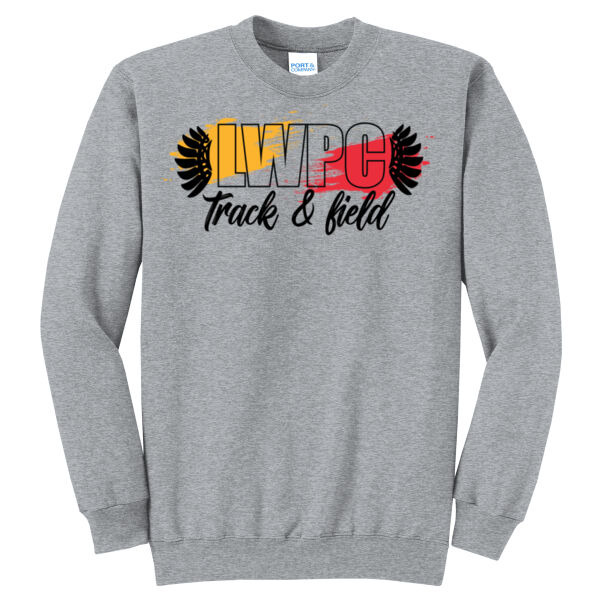 LWPC Girls Track 2026 Logo 3 - Core Fleece Crewneck Sweatshirt Thumbnail