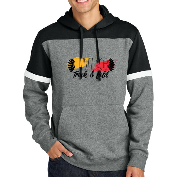 LWPC Girls Track 2026 Logo 3 - Drive Fleece Colorblock Hoodie Thumbnail