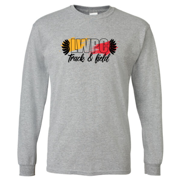 LWPC Girls Track 2026 Logo 3 - DryBlend® 50/50 Long Sleeve T-Shirt Thumbnail