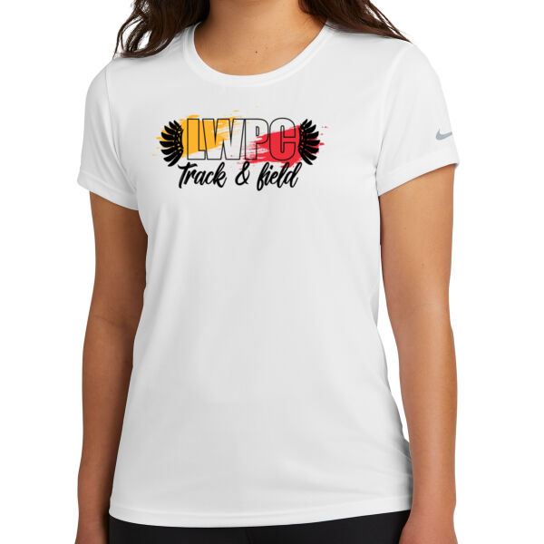 LWPC Girls Track 2026 Logo 3 - Women's Swoosh Sleeve rLegend Tee Thumbnail