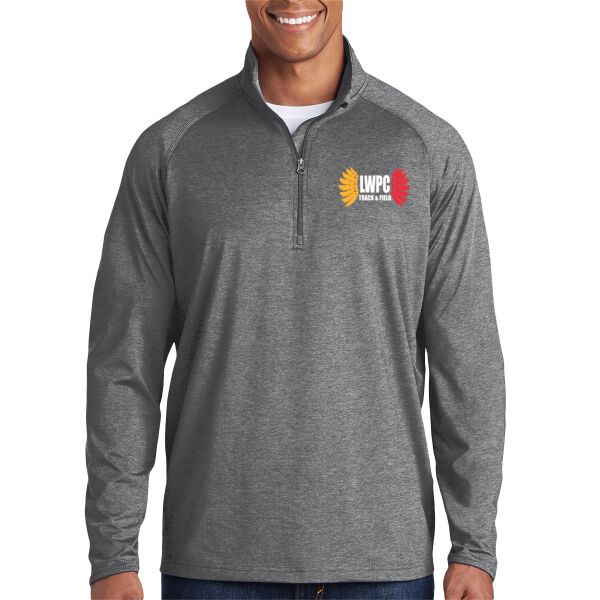 LWPC Girls Track 2026 Logo 1 - Sport Wick ® Stretch 1/4 Zip Pullover Thumbnail