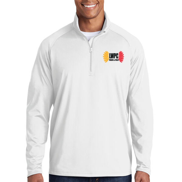 LWPC Girls Track 2026 Logo 1 - Sport Wick ® Stretch 1/4 Zip Pullover Thumbnail